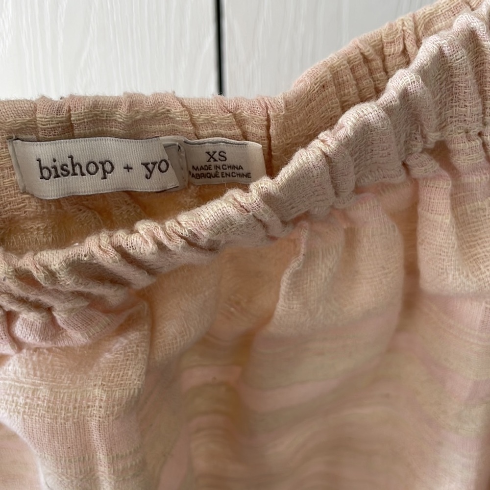 *NWOT* BISHOP & YOUNG OFF SHOULDER TOP